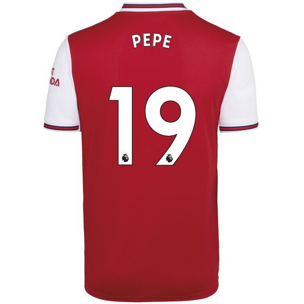 Camiseta Arsenal NO.19 Pepe 1ª Kit 2019 2020 Rojo